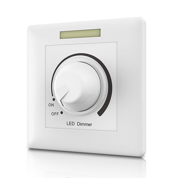 DC12-48V 6A Knob Panel Constant Voltage Dimmer KV For DIM LED Strip Light DC12-48V 6A Knob Panel Constant Voltage Dimmer KV For DIM LED Strip Light